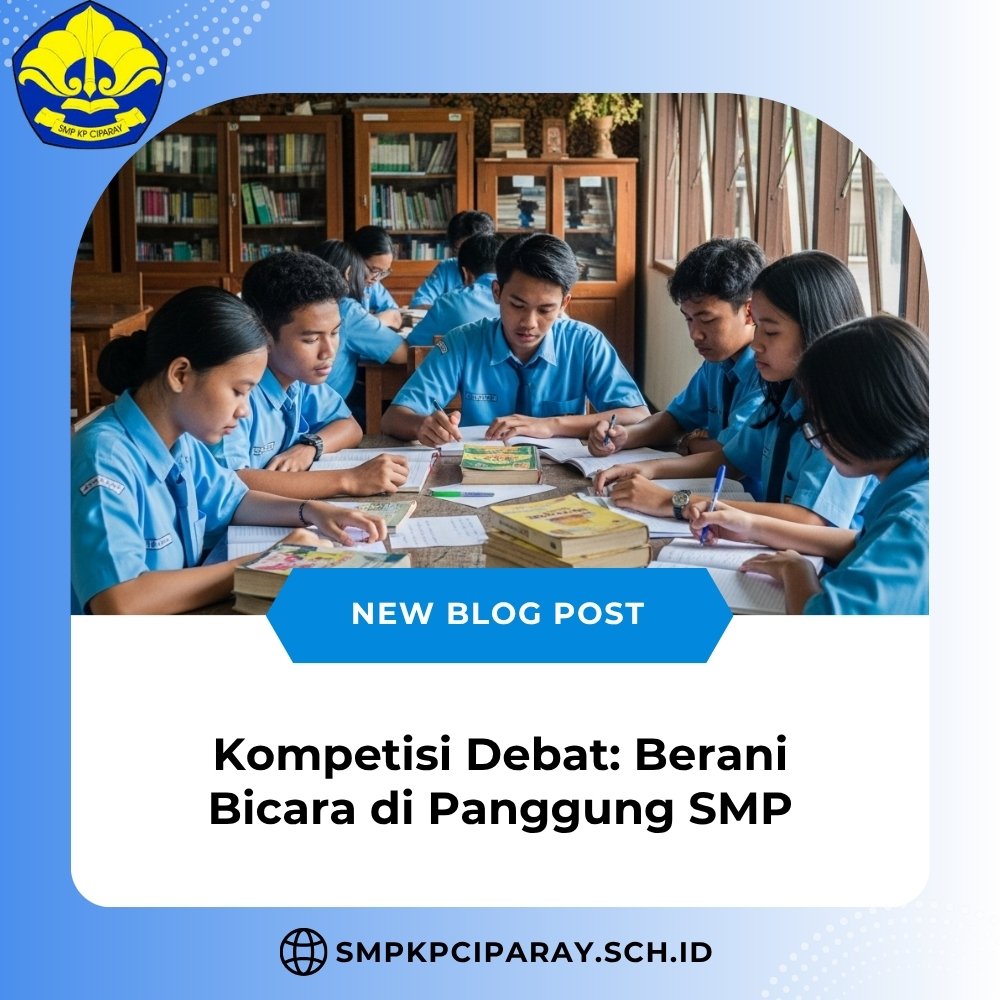 Kompetisi Debat: Berani Bicara di Panggung SMP